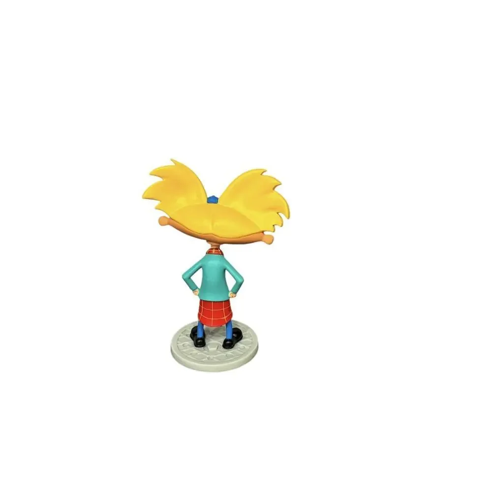Hey Arnold 3” Mini Bobblehead Figure, Football head, Nickelodeon Collection
